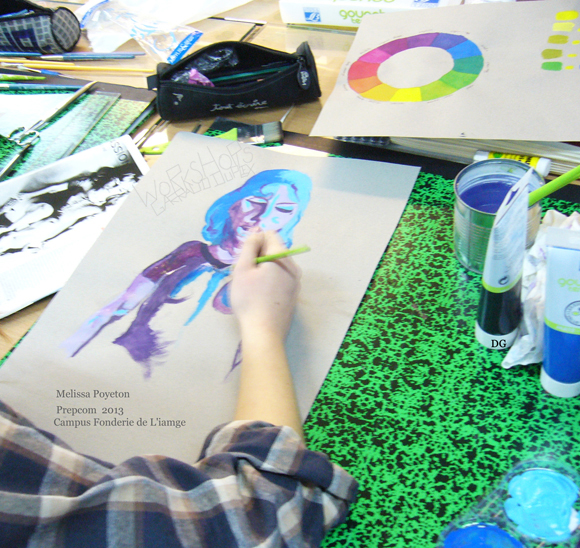 atelier gamme colorée
