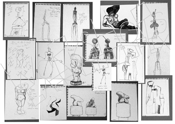 croquis parcours sculpture WS Garraud